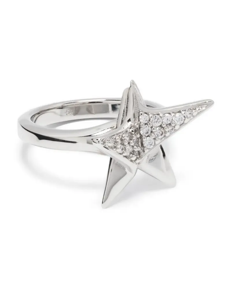 Ferragamo Ring mit Logo-Gravur - Silber Silber