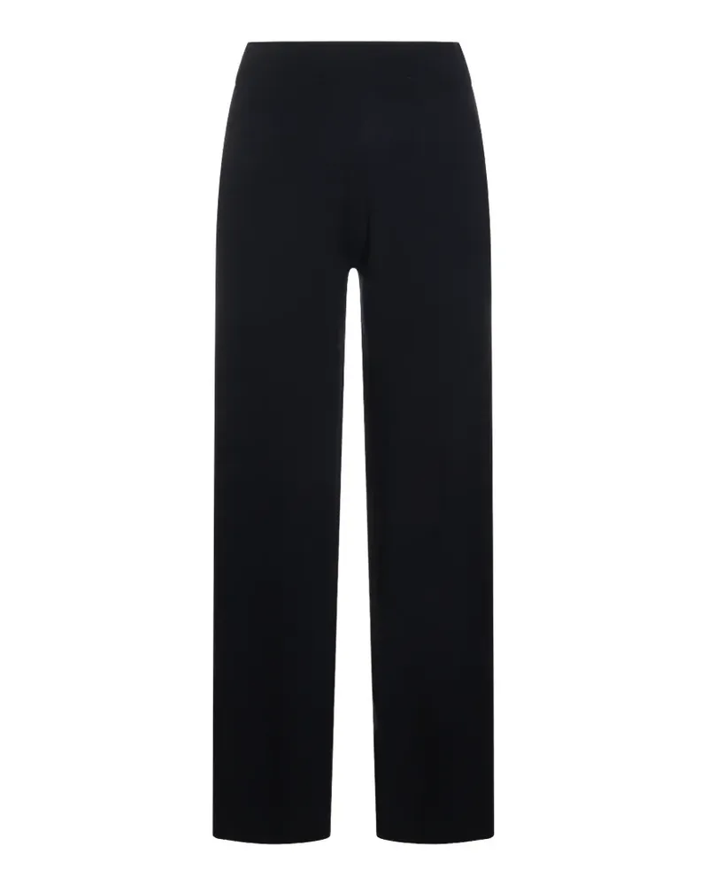 ALLUDE fine-knit trousers - Schwarz Schwarz