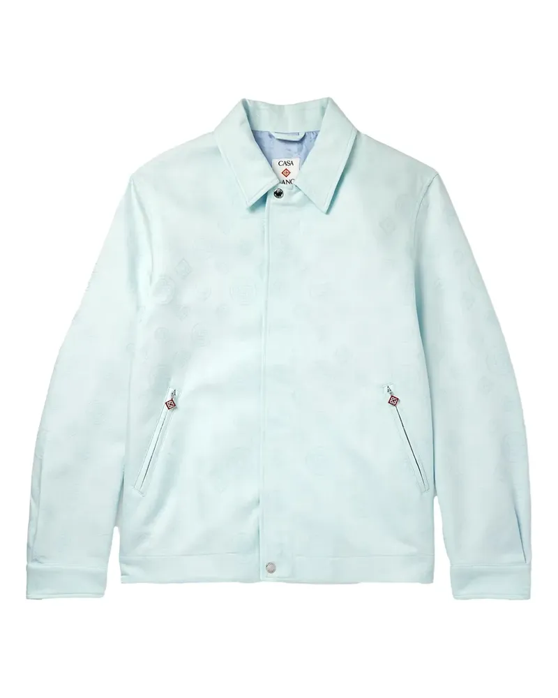 Casablanca Paris Blouson-Jacke mit Kragen - Blau Blau