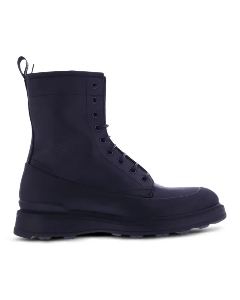 Woolrich Schnürstiefel mit Kontrasteinsätzen - Schwarz Schwarz