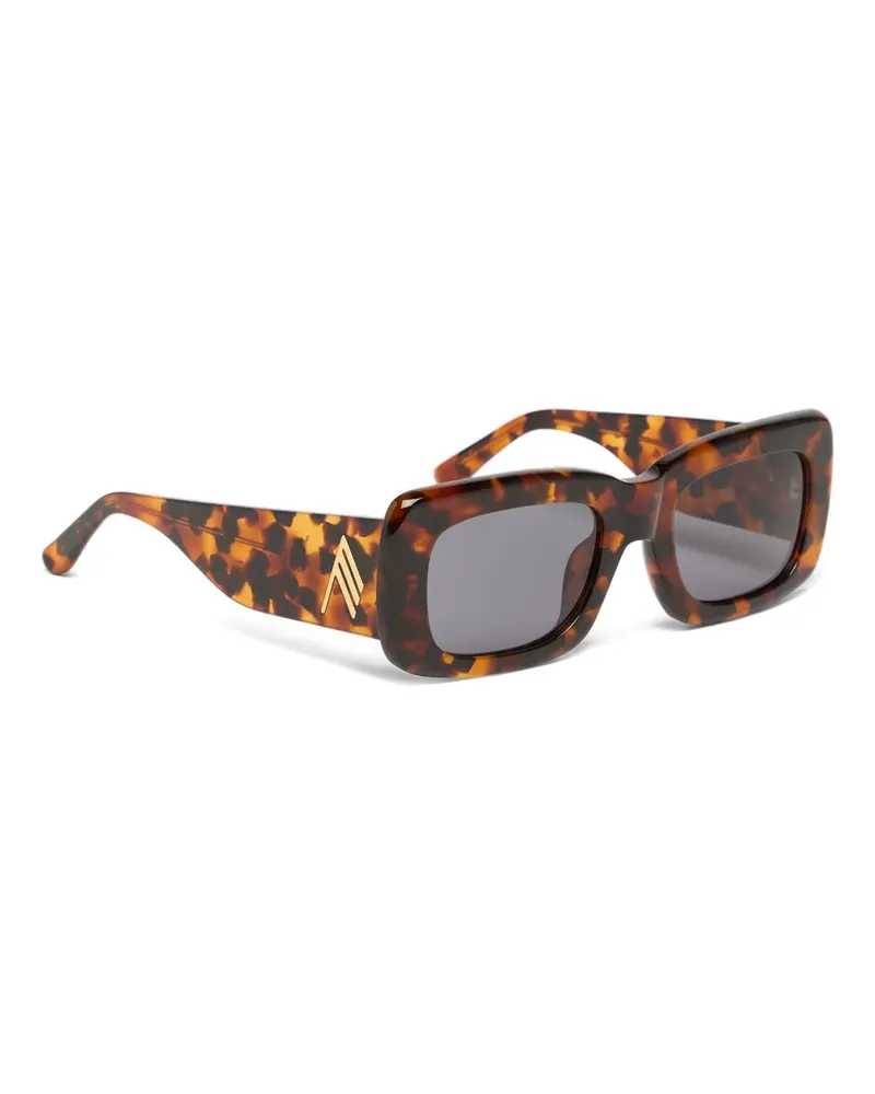 ATTICO Eckige Marfa Sonnenbrille - Braun Braun
