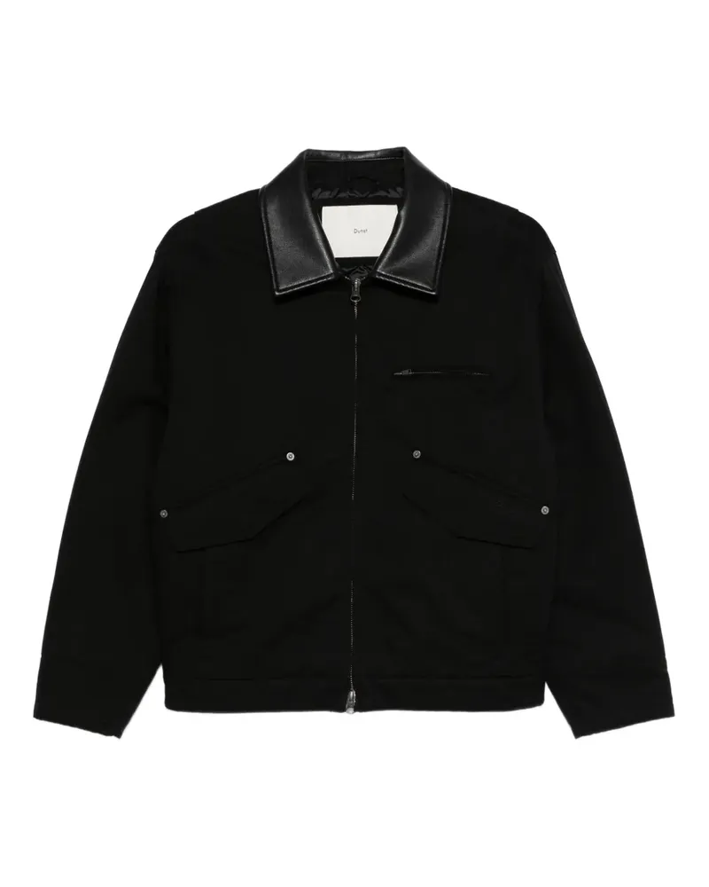 Dunst Jacke mit Klappentasche - Schwarz Schwarz