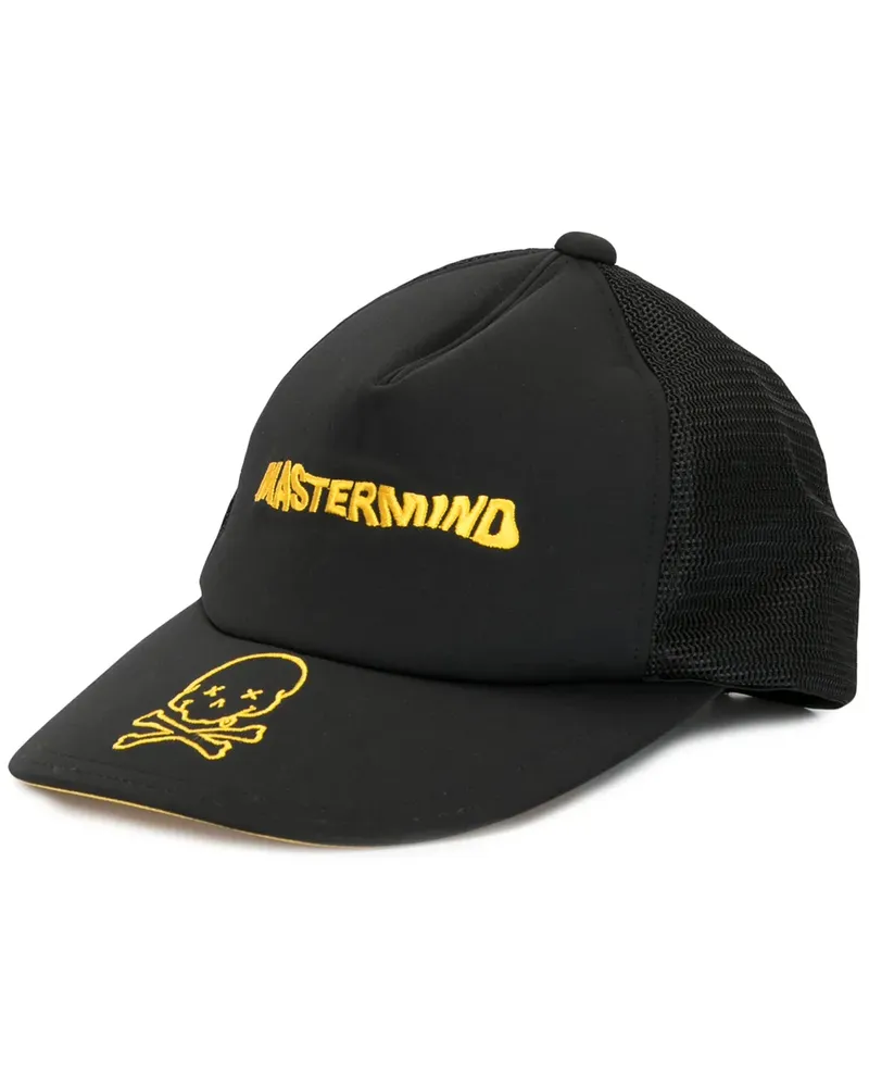 Mastermind World Baseballkappe mit Slogan - Schwarz Schwarz