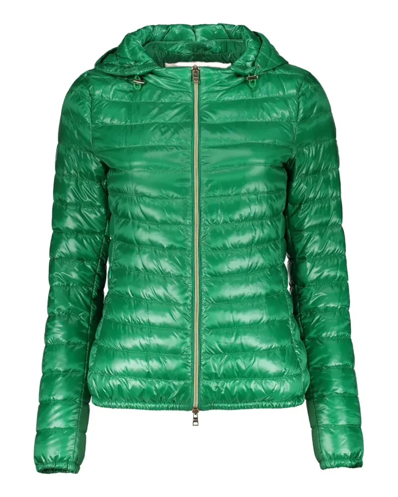 Herno Angela quilted hooded jacket - Grün Grün
