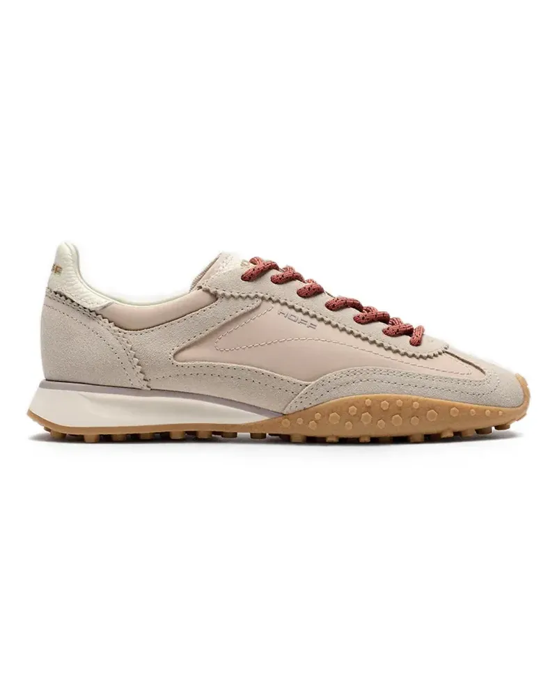 HOFF suede-panelled sneakers - Nude Nude