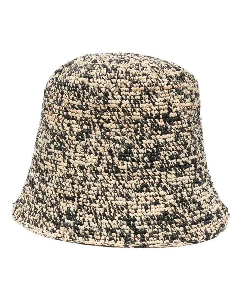 IBELIV Tiga Fischerhut aus Raffiabast - Nude Nude