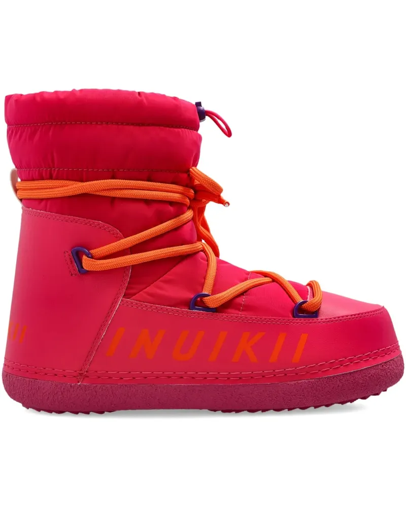 INUIKII Schnürstiefel mit Logo-Detail - Rosa Rosa