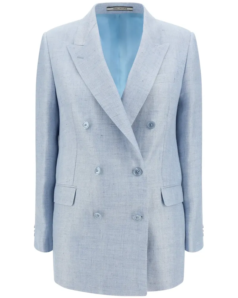 Tagliatore Doppelreihiger J-Jasmine Blazer - Blau Blau