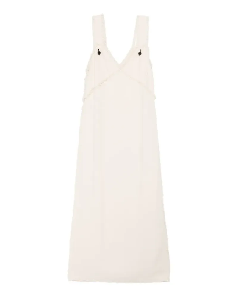 Totême V-neck maxi dress - Nude Nude