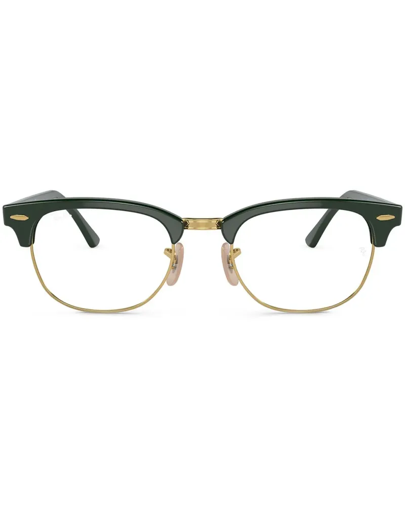 Ray Ban Clubmaster Brille - Grün Grün