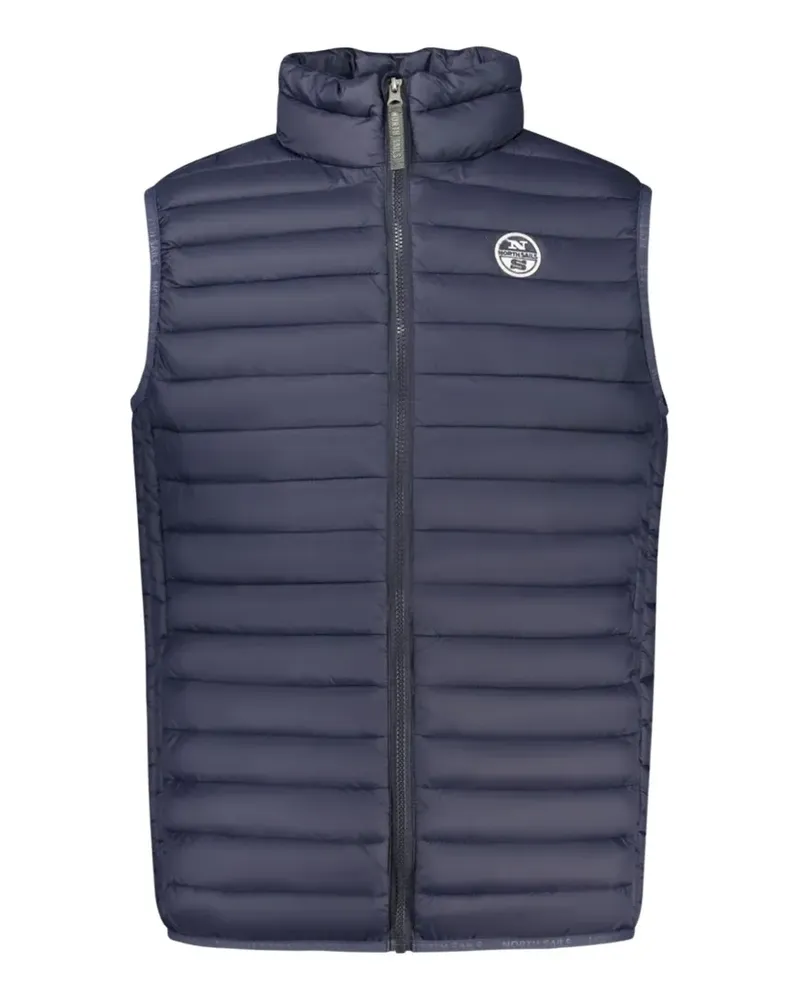 North Sails quilted gilet - Blau Blau