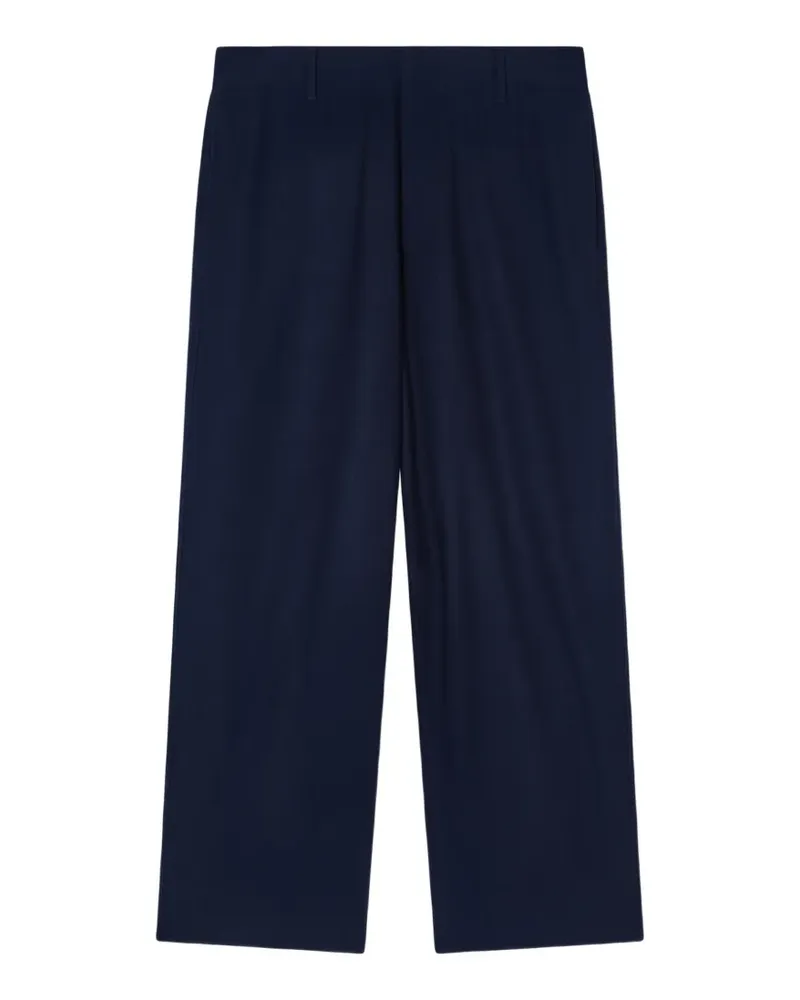 Giorgio Armani Klassische Straight-Leg-Hose - Blau Blau