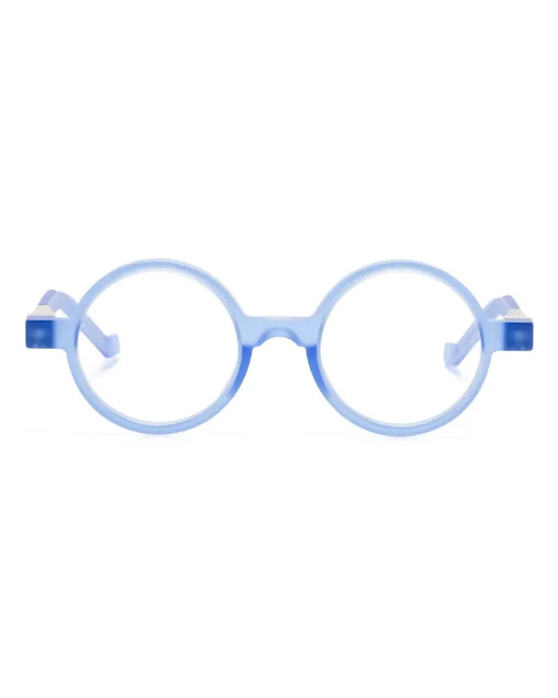 VAVA EYEWEAR WL0008 Brille mit rundem Gestell - Blau Blau