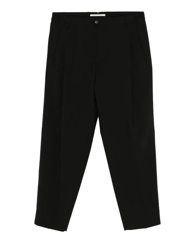 Briglia 1949 Hose mit Bundfalten - Schwarz Schwarz