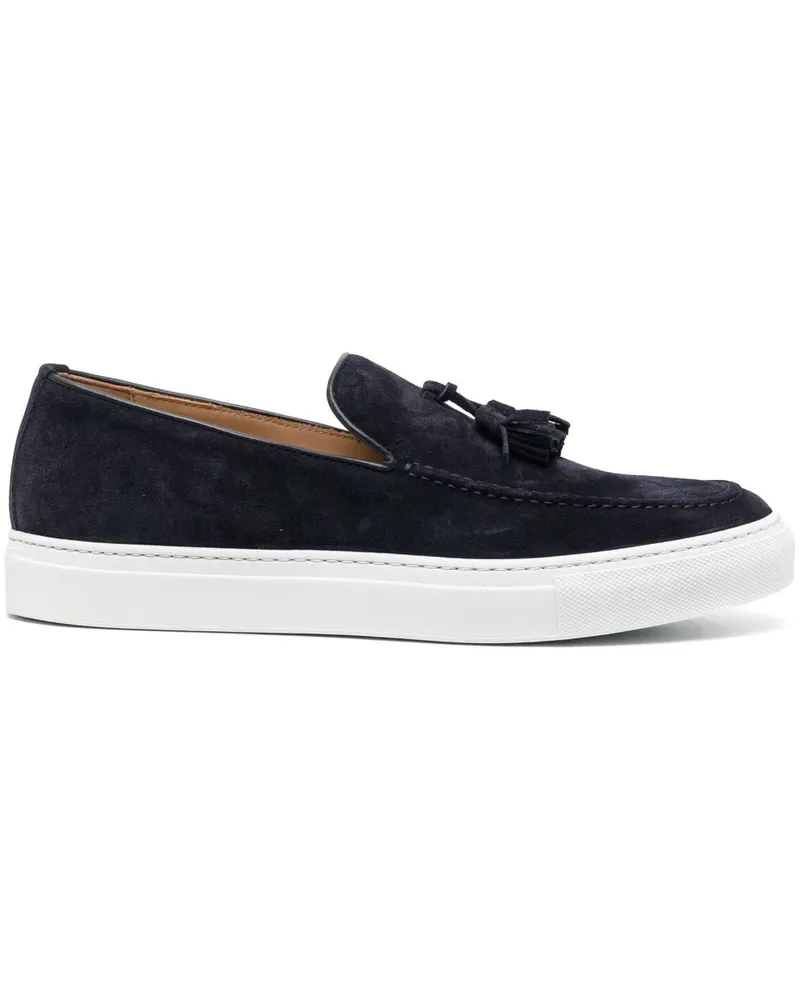 Scarosso Loafer mit Quasten - Blau Blau