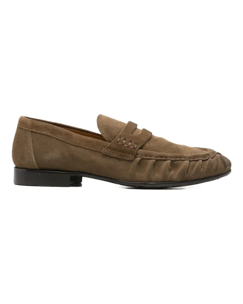 LEQARANT suede penny loafers - Braun Braun