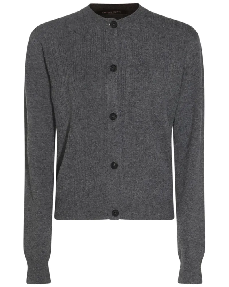 Fabiana Filippi Platinum Cardigan - Grau Grau