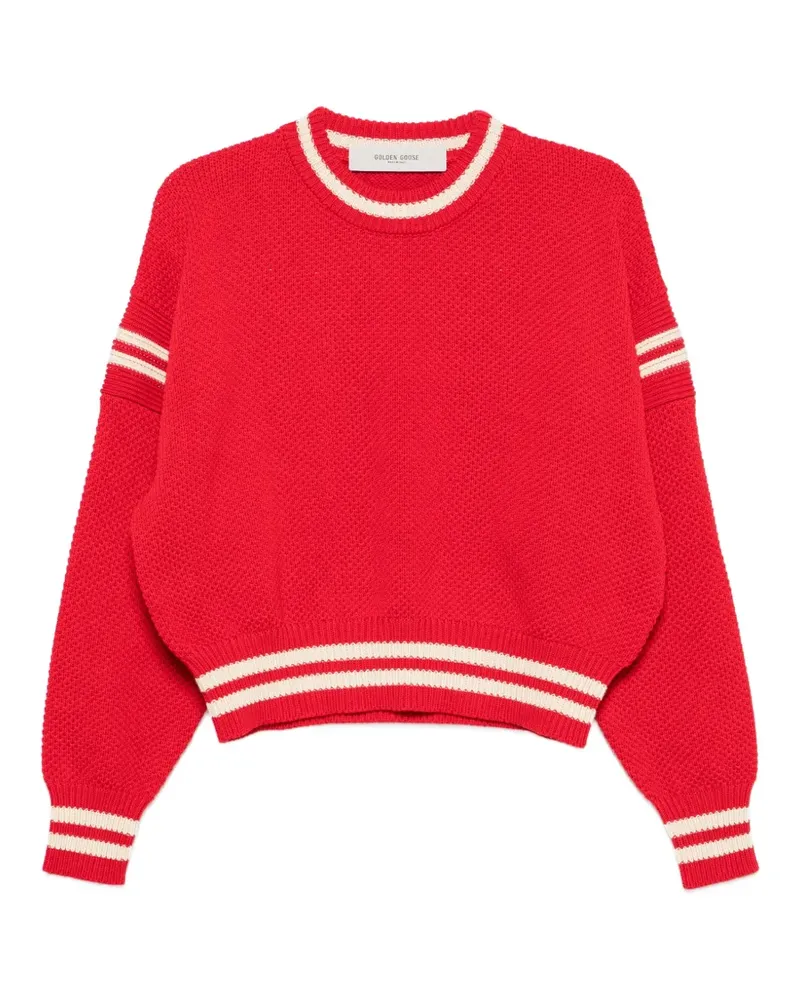 Golden Goose Pullover mit Rundhalsausschnitt - Rot Rot