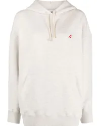 AUTRY Hoodie mit Logo-Patch Nude