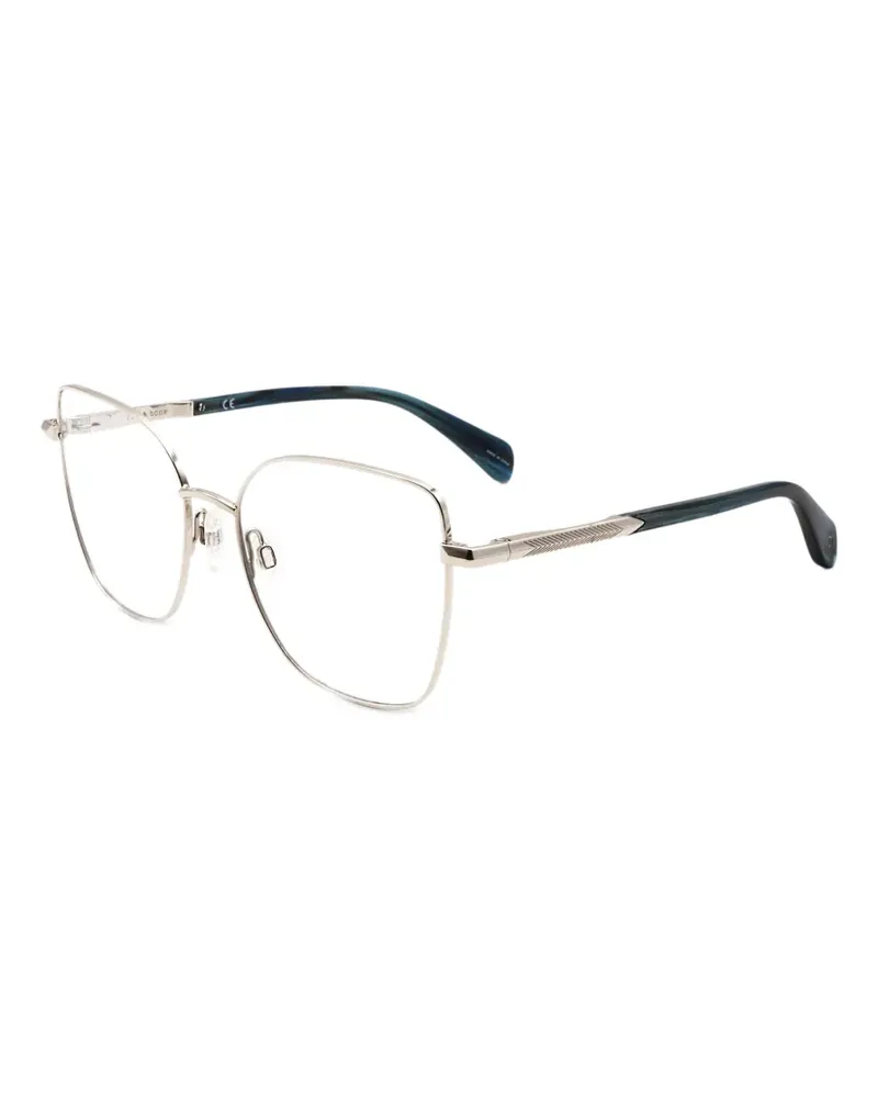 Rag & Bone Brille mit geometrischem Gestell - Silber Silber