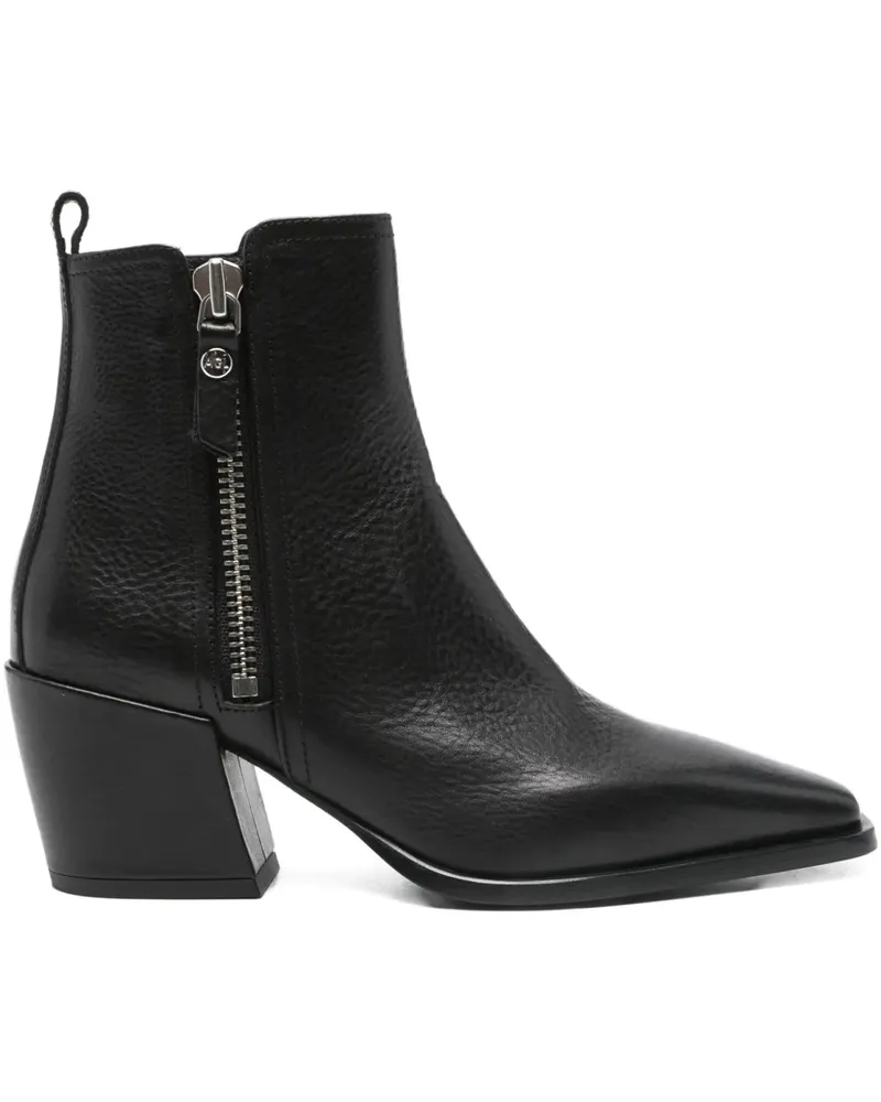 Attilio Giusti Leombruni Stiefel mit spitzer Kappe 60mm - Schwarz Schwarz