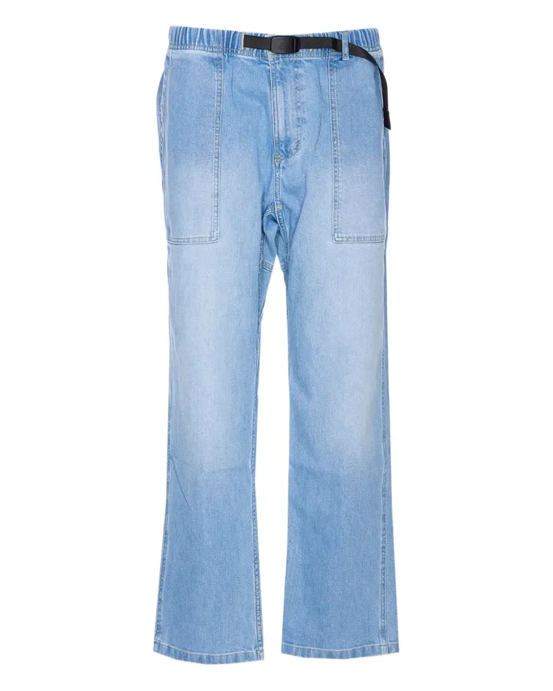 GRAMICCI Jeans mit aufgesetzter Tasche - Blau Blau
