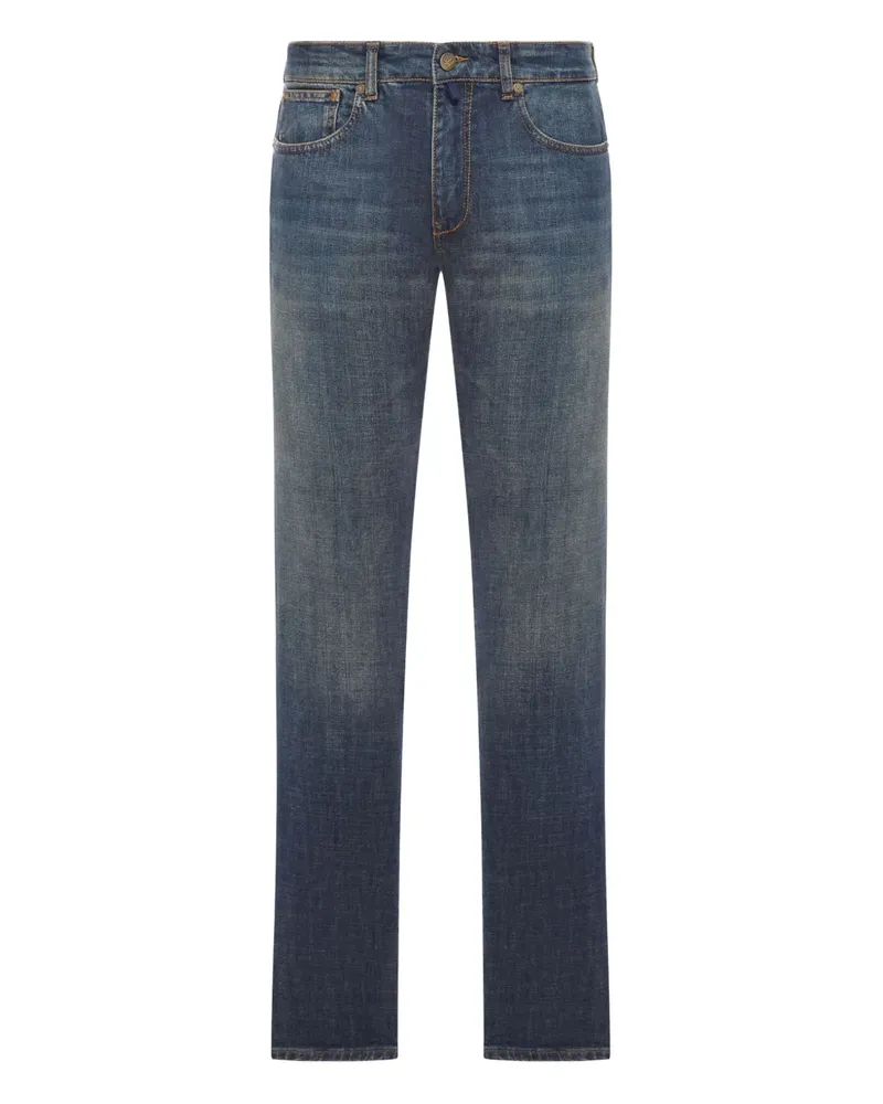 Incotex Five-Pocket-Jeans - Blau Blau