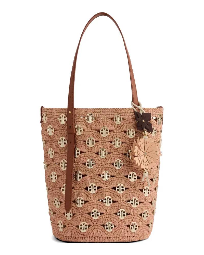 Paco Rabanne Gehäkelte Beuteltasche - Rosa Rosa