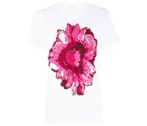 T-Shirt mit Blumenmotiv