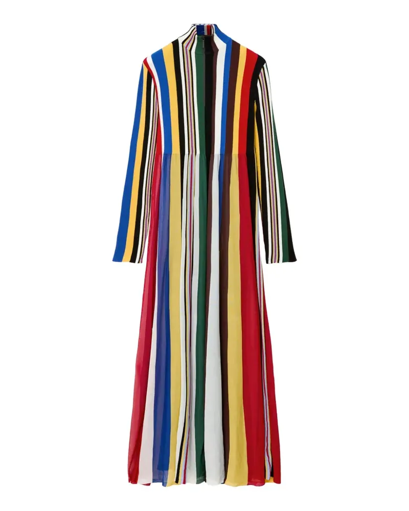 Loewe striped long-sleeve maxi dress - Rot Rot