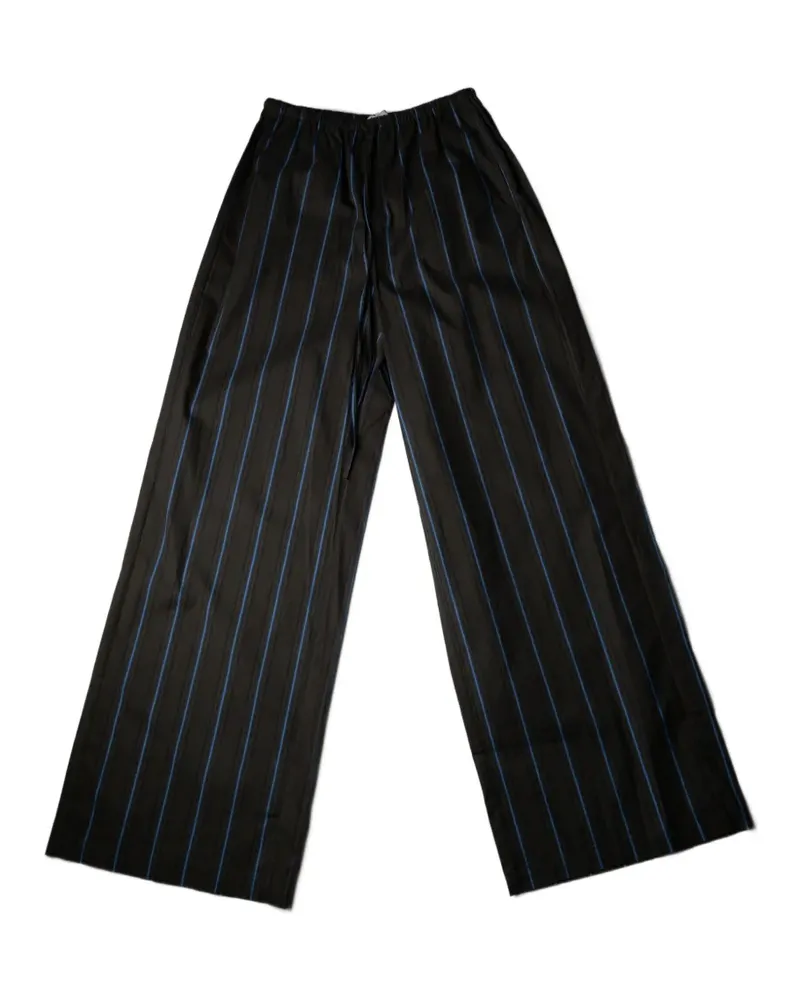 STAUD Mateo striped trousers - Grün Grün