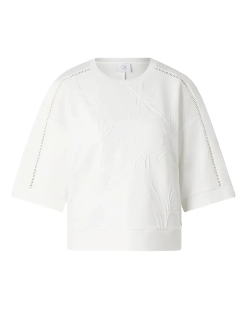 Bogner Rabea Sweatshirt mit Stickerei - Weiß Weiß