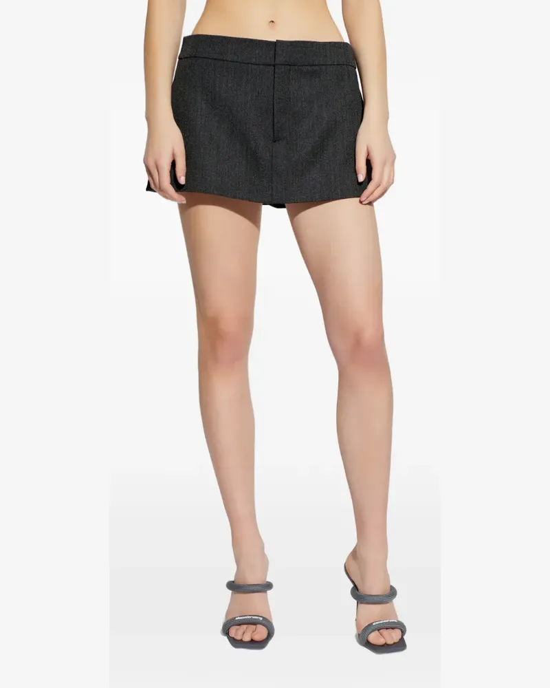 Alexander Wang pleat short - Grau Grau
