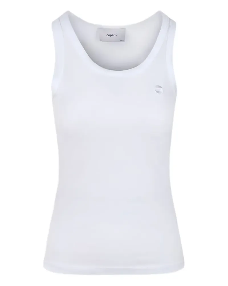 COPERNI Tanktop mit rundem Ausschnitt - Weiß Weiß