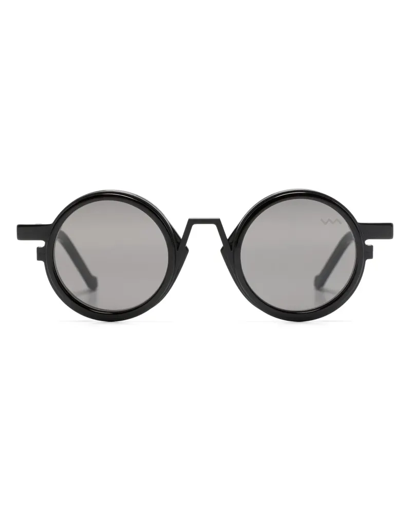 VAVA EYEWEAR Sonnenbrille mit rundem Gestell - Schwarz Schwarz