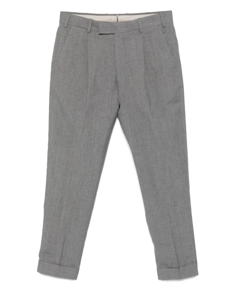 PT TORINO Hose mit meliertem Effekt - Grau Grau