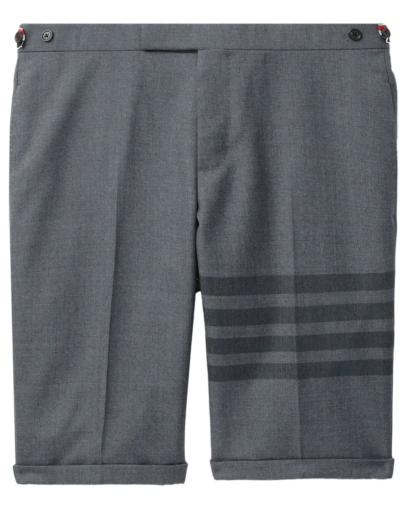Thom Browne Enganliegende ]Shorts - Grau Grau
