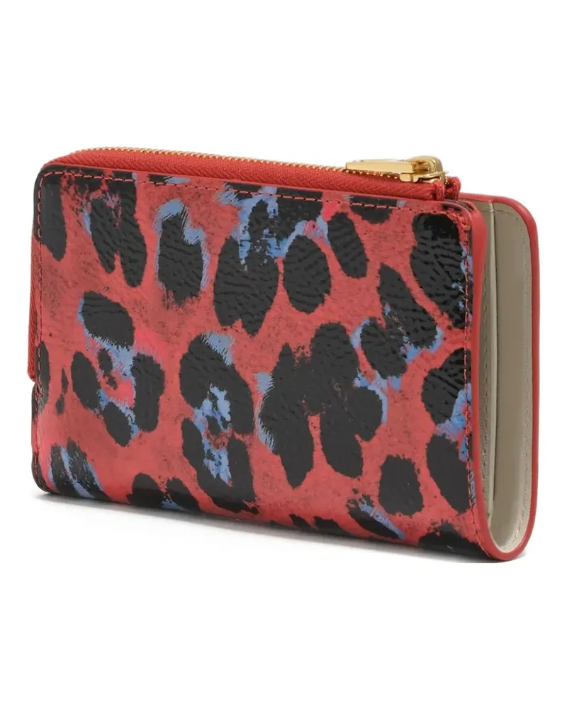 BIMBA Y LOLA Portemonnaie mit Leoparden-Print - Rot Rot