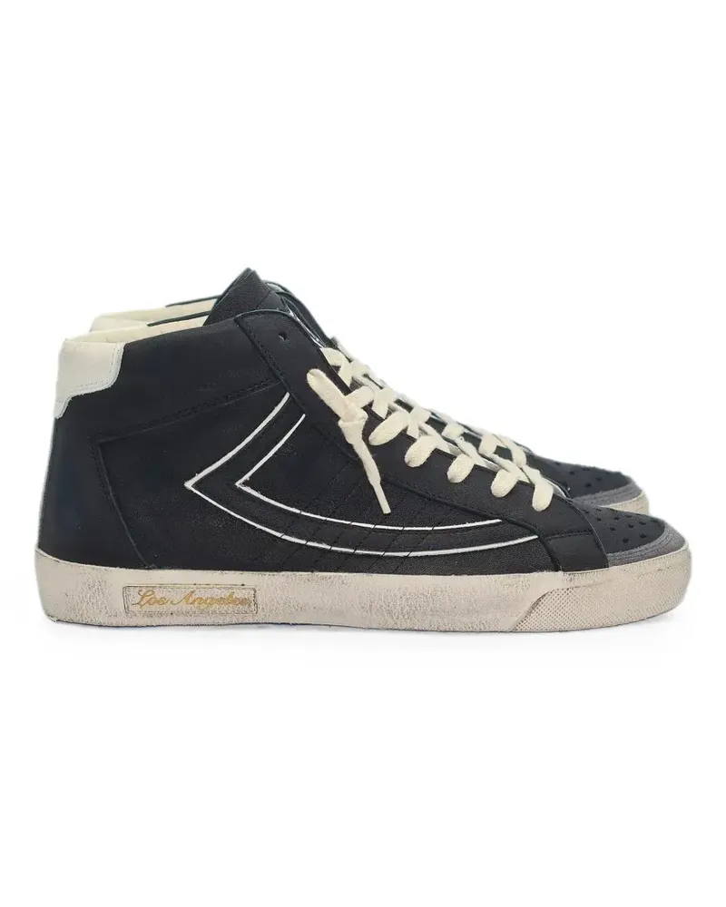HTC Hollywood Trading Company Vipers High-Top-Sneakers - Schwarz Schwarz