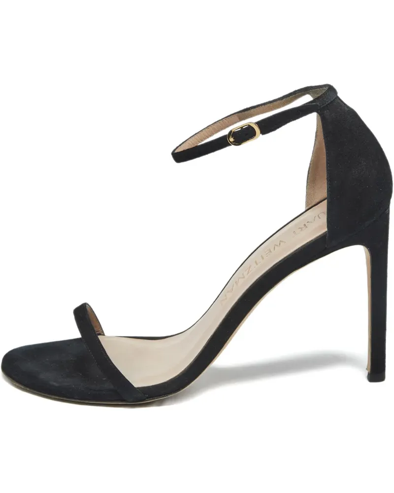 Stuart Weitzman Nudist Stiletto-Sandalen - Schwarz Schwarz