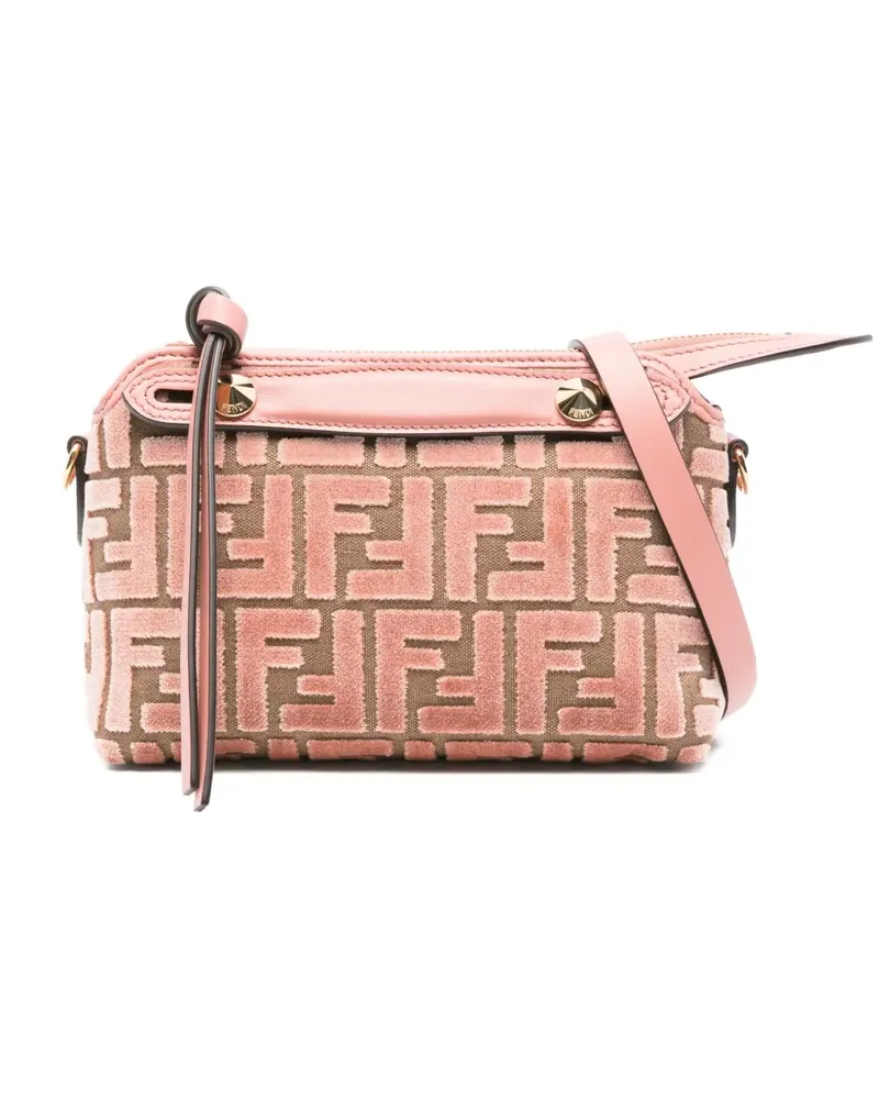 Fendi Mini By the Way Soft Schultertasche - Rosa Rosa