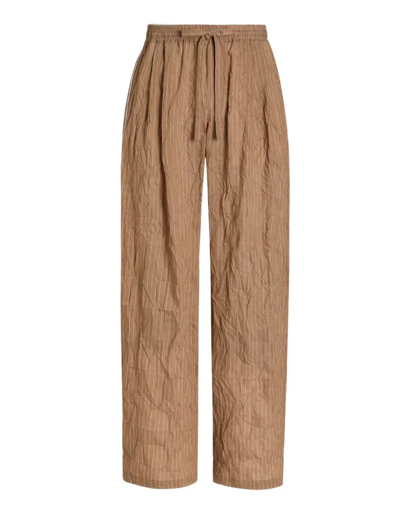 Dolce & Gabbana Hose mit Nadelstreifen - Nude Nude