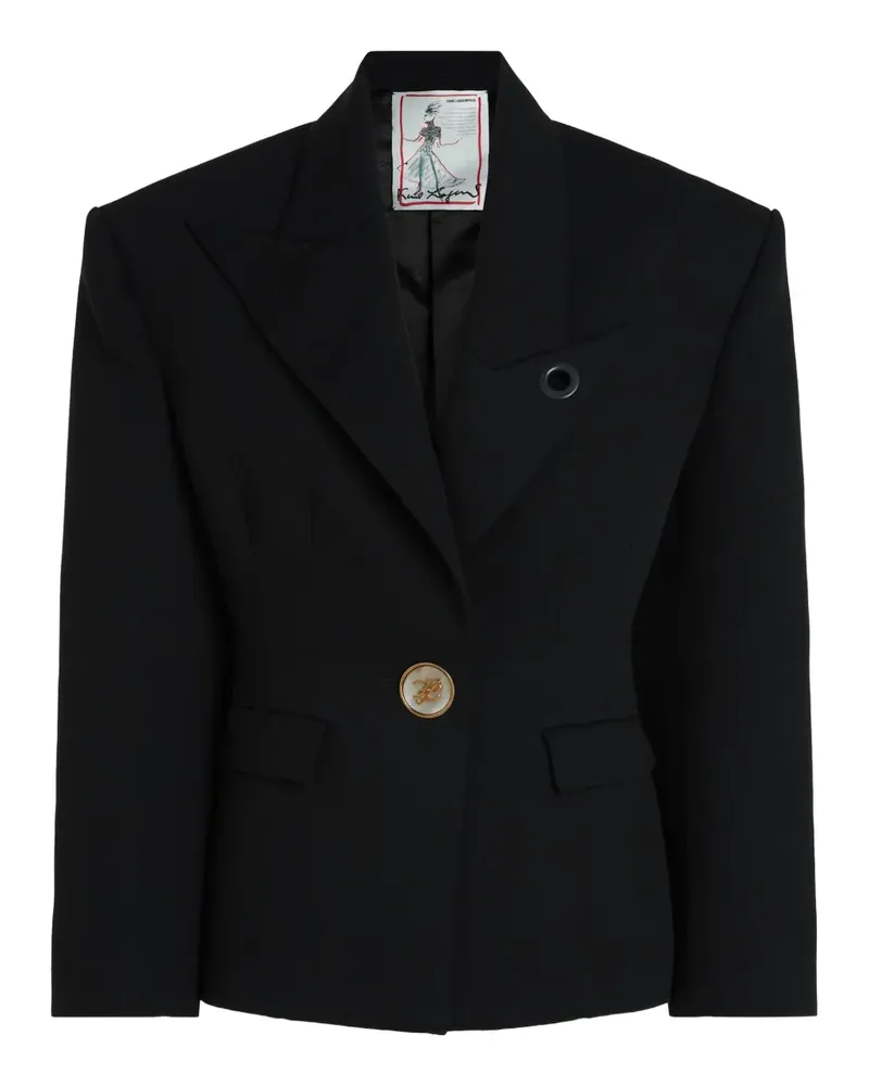 Karl Lagerfeld Karl Studio Blazer - Schwarz Schwarz