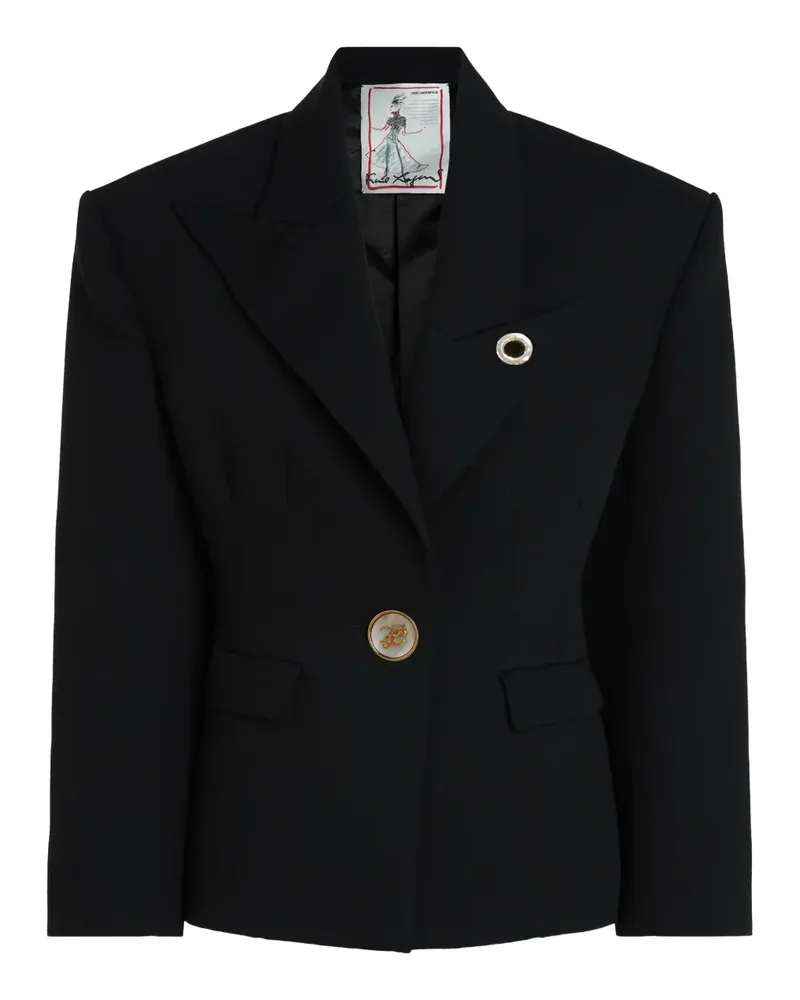 Karl Lagerfeld Karl Studio Blazer - Schwarz Schwarz