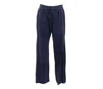 P.A.R.O H. Wildlederhose mit Kordelzug - Blau