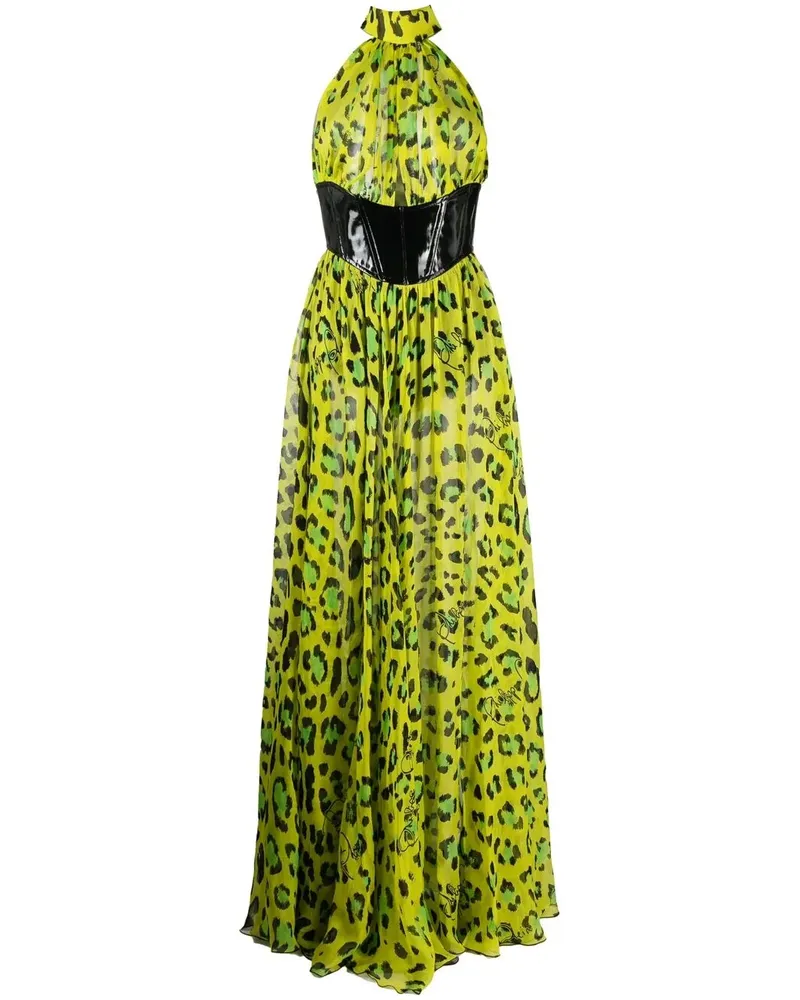 Philipp Plein Kleid mit Print - Grün Grün