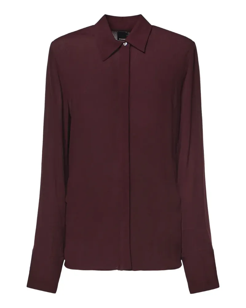 Pinko button-cuff shirt - Rot Rot
