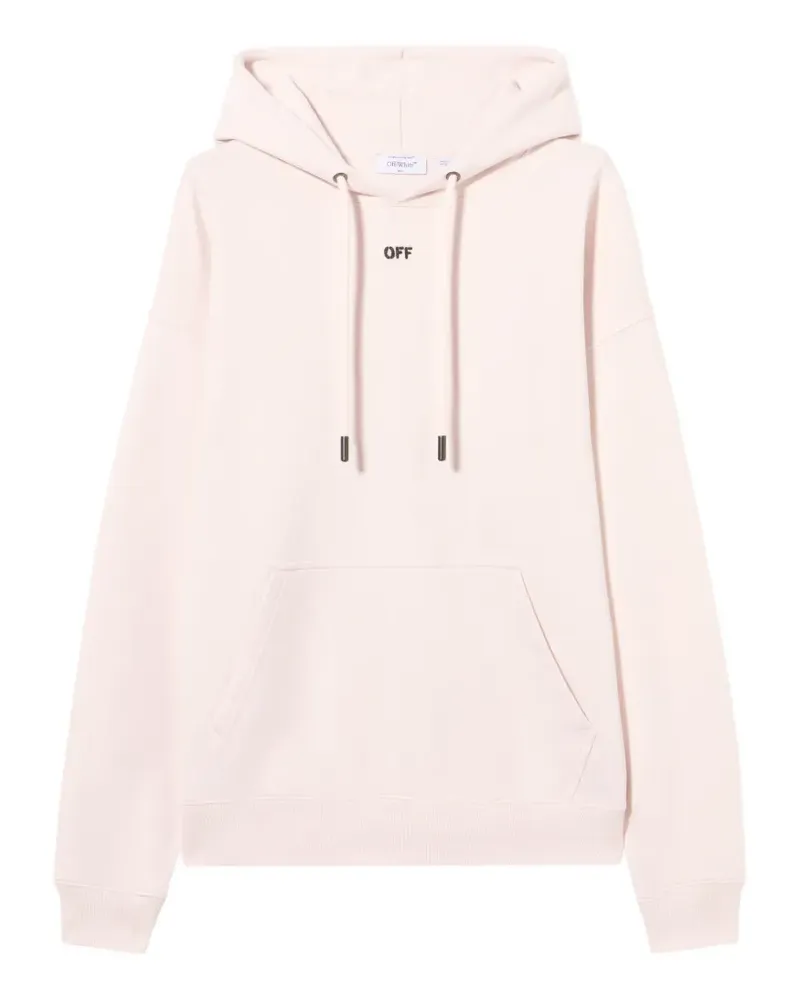 OFF-WHITE Paint Arrow Skate Hoodie - Rosa Rosa