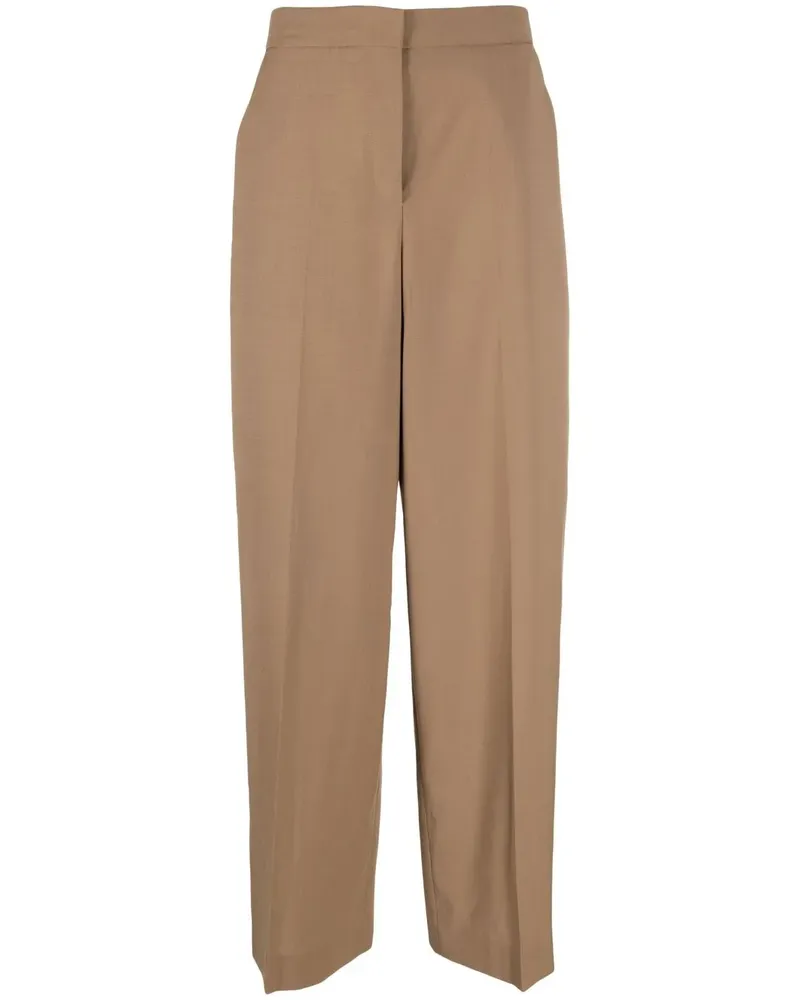 JUUN.J High-Waist-Hose mit geradem Bein - Nude Nude
