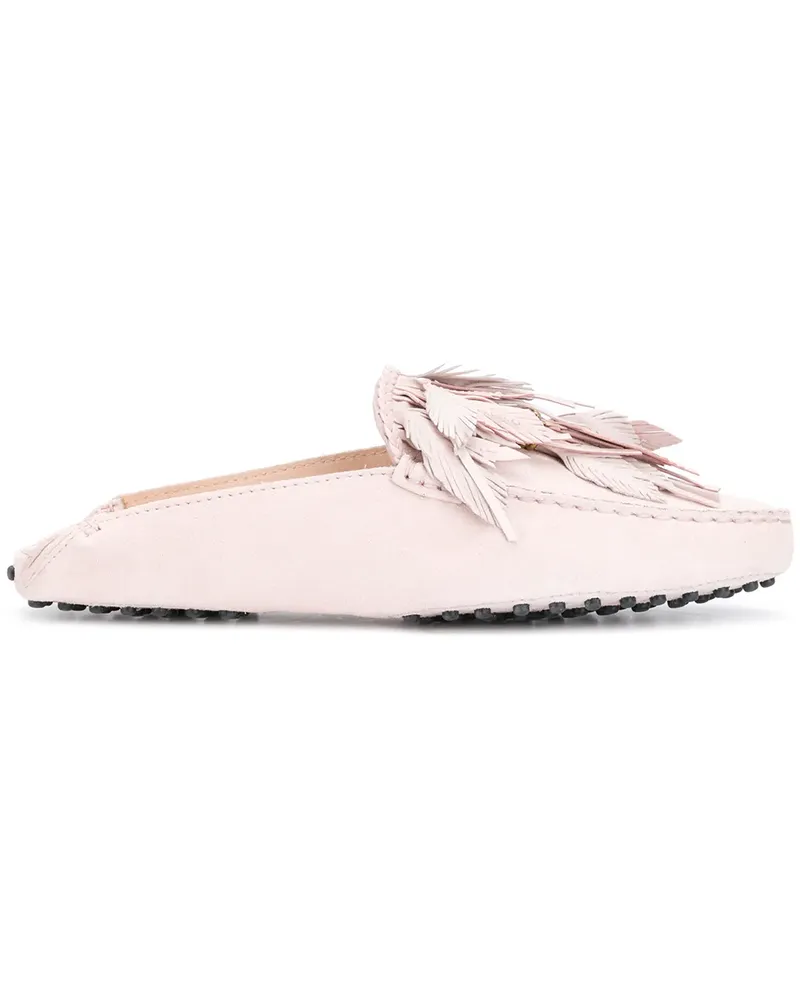 TOD'S Gommino' Mules - Rosa Rosa